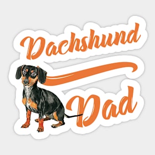 Dachshund Dad! Especially for Doxie owners! Sticker